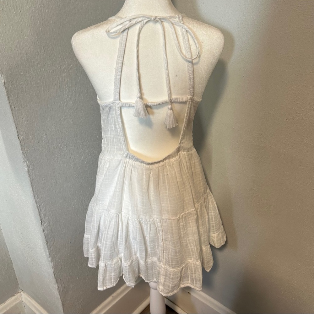 American Eagle Outfitters White Backless Dress - Picture 6 of 8